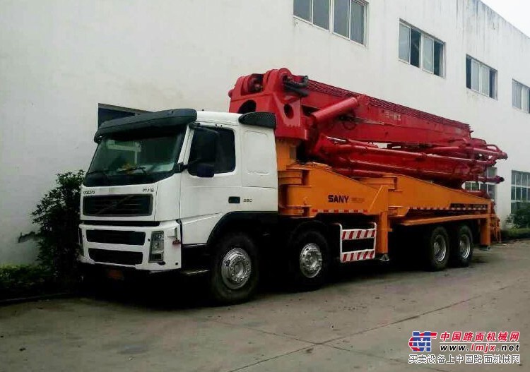 江苏三翼 出售三一45米泵车 二手设备 手续齐全 