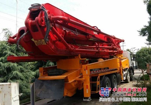 江苏三翼 出售2手三一48米泵车 2006年出厂沃尔沃底盘 