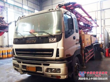 江蘇三翼 出售2手三一38米泵車 2012年出廠 手續齊全