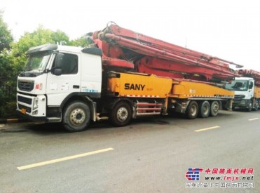 江蘇三翼 出售三一62米泵車 車況好 2012年出廠