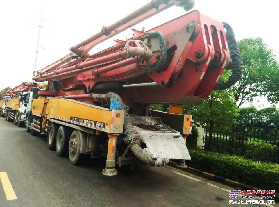 江苏三翼 出售三一62米泵车 车况好 2012年出厂
