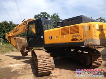 供应现代二手R455LC-7挖掘机
