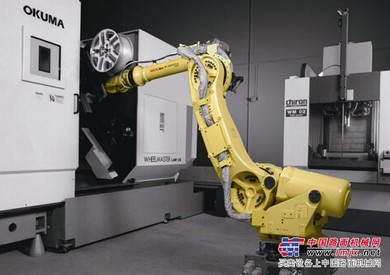美日机器人.发那科FANUC 机床上下料机器人