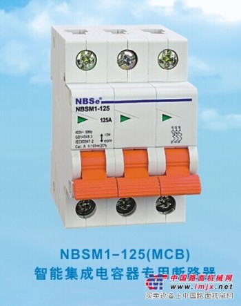 江苏大安培低压断路器|怎样才能买到有品质的NBSM1-125智能集成电容器断路器