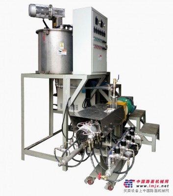 热熔胶合成挤出试验机组(油热/水冷)  热溶胶试验机