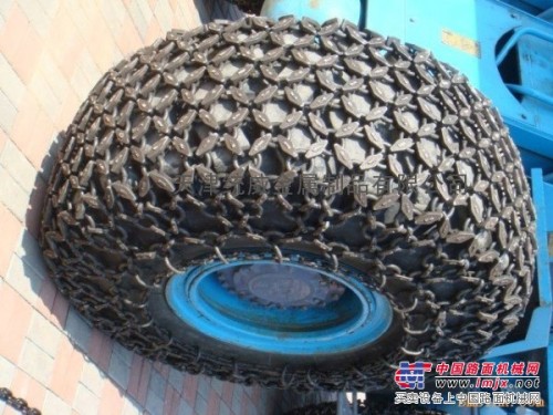 供應1000-20輪胎保護鏈 小鏟車輪胎防滑鏈