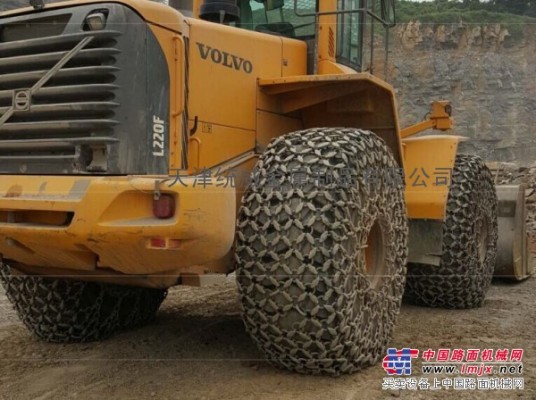 9.75-18鏟車輪胎防滑鏈 小鏟車輪胎保護鏈