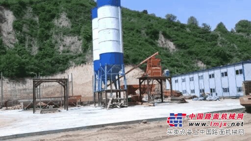 35搅拌站 35强制式搅拌站 HZS35混凝土搅拌站