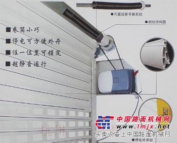 石家庄电动卷闸门制作 卷闸门维修【华信电动门】