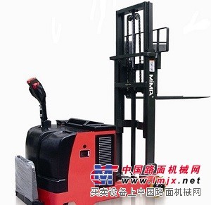 供應濟南MIMA站駕式全電動托盤堆垛車  [無雙腿配重型]