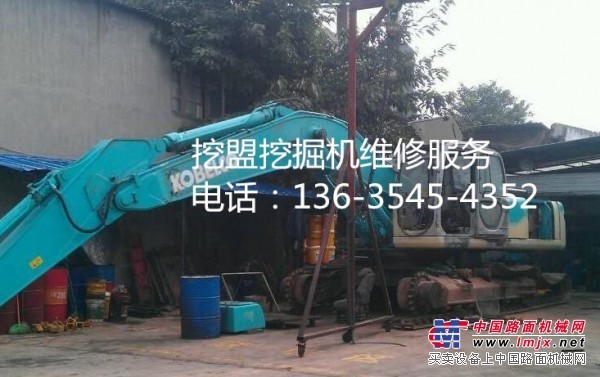 贵州卡特挖掘机维修修理挖掘机油温高动作慢