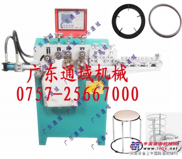 供应广东通域液压打圈机，网罩打圈机，鸟笼打圈机