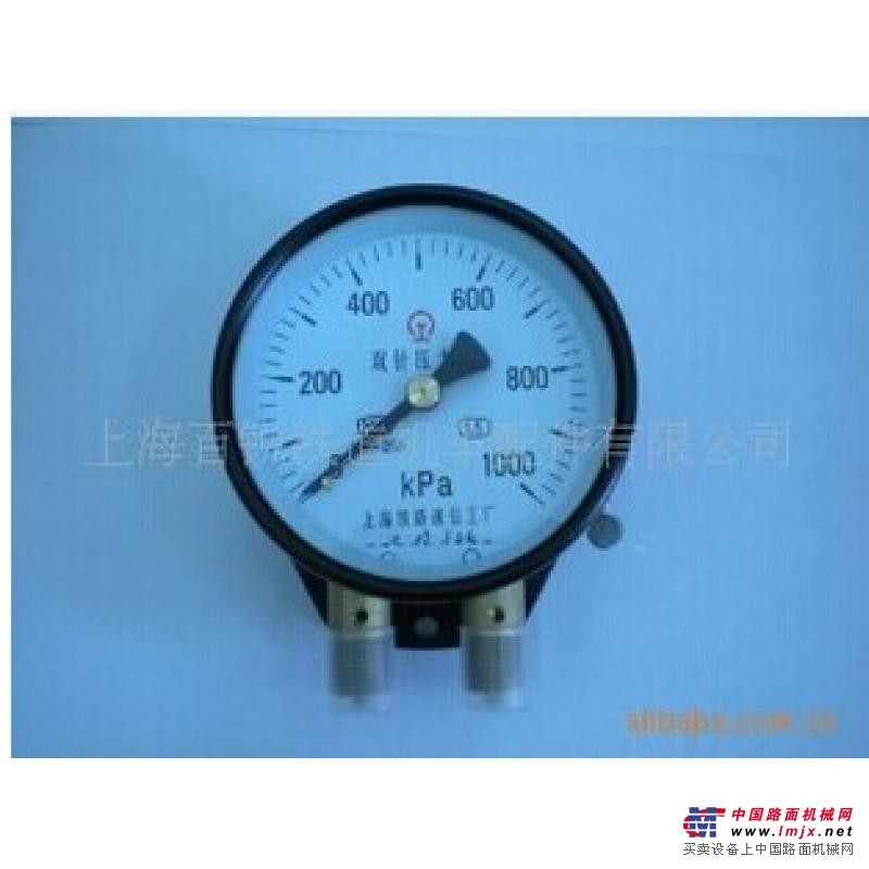 双针双管压力表YCS-100、YCS102、YZS102