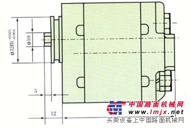 动力单元小型泵站用CBK-F齿轮泵