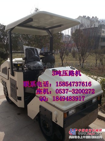 胶轮单钢轮压路机 3.5吨压路机厂家