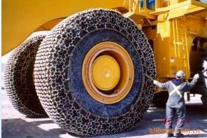 供应60装载机轮胎保护链 26.5-25锻造型轮胎保护链