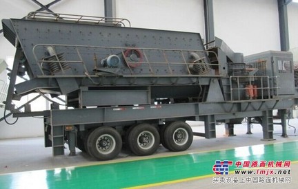 偃师铁路建设轮胎式移动破碎站生产厂家