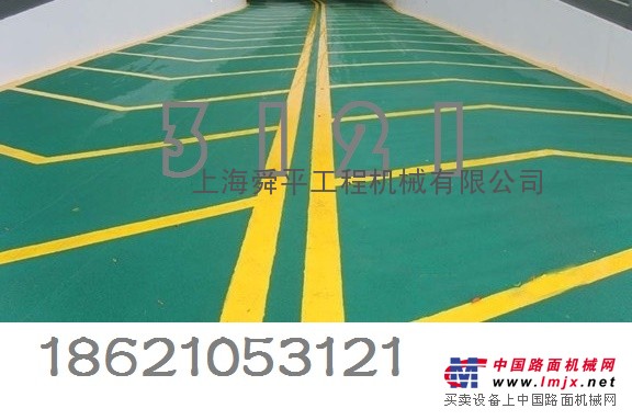 上海新橋鎮瀝青攤鋪冷拌彩色瀝青施工鋪設新品噴塗瀝青價格