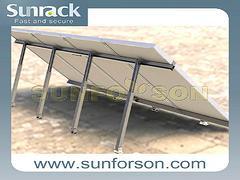 具有口碑的SFS-AM-01陽程陽光可調節支架係統是由陽程提供    ：重慶平屋頂太陽能支架