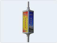 滨州立式旋转灯箱 河南划算的路灯杆专用灯箱批发