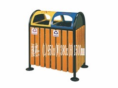 益阳钢木垃圾桶，价位合理的钢木垃圾桶优选广大玻璃钢