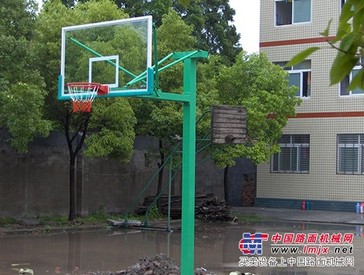 优质方管篮球架加工国友文体器材