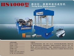 泉州价格实惠的HS4000液压成型机出售_广东多功能彩色制砖机