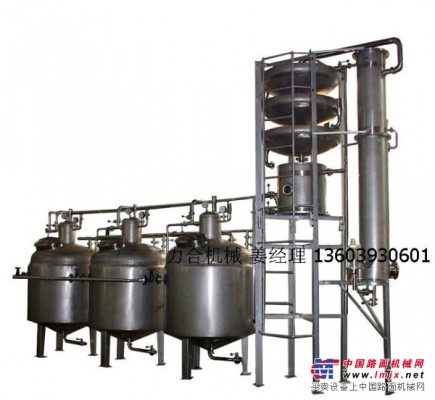 果渣蒸餾機組設備對多種水果發酵後的皮渣等固體物料的蒸餾作業