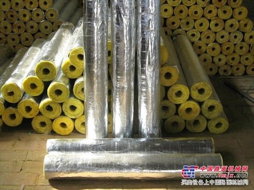 玻璃棉管 铝箔贴面玻璃棉管
