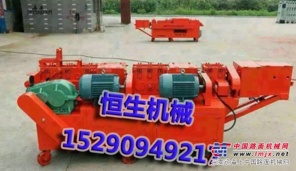 供应48型钢管除锈调直喷漆机
