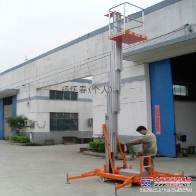厂家新疆直销10米单柱铝合金升降机 小型体育场室内升降机