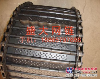 排屑机链板/链板式排屑链板/宁津盛大网链制造