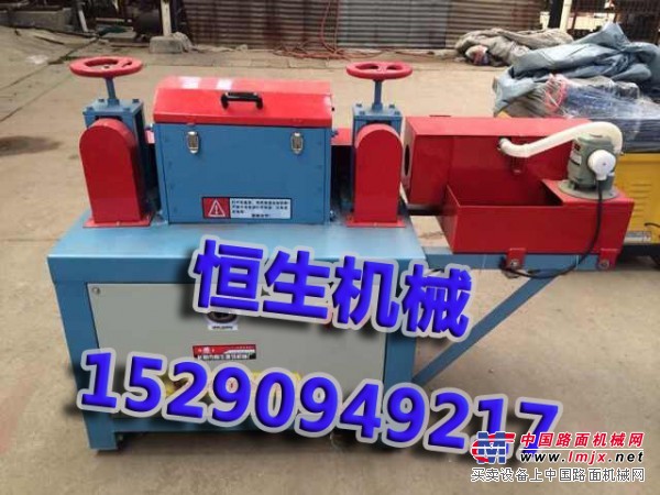 河南省恒生机械厂钢管除锈喷漆一体机