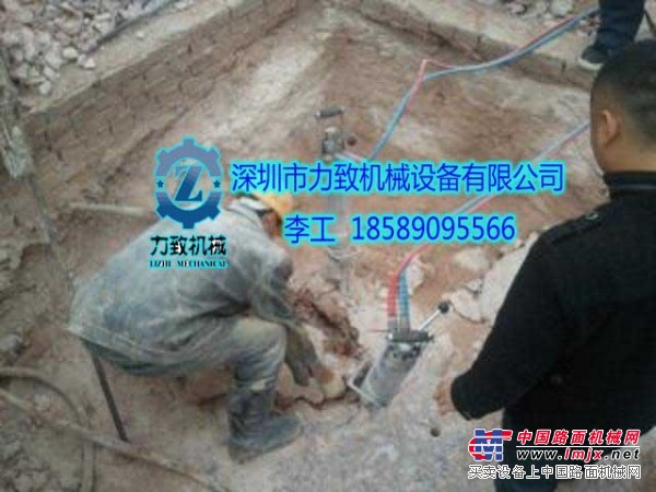 供应电塔基座四方桩岩石高效快速拆除机械
