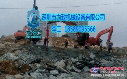 供应房地产地基石头不用爆破高效安全无振动拆除设备