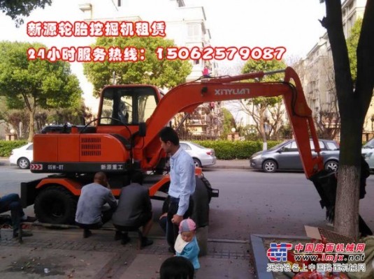 蘇州新源輪胎挖掘機設備租賃-承接各類工程建設
