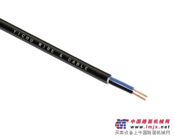 广东易初铜芯护套软电缆RVV11*0.3电源线易初电线