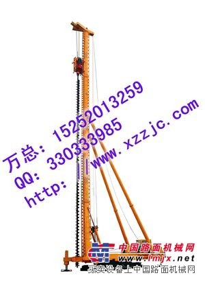 CFG長螺旋與柴油錘兩用打樁機，多用長螺旋鑽孔機