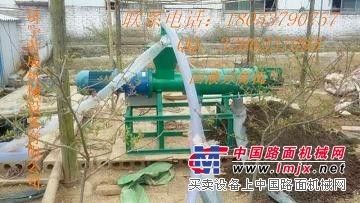 供应环保特价鸡粪脱水机猪粪脱水机环保设备 固液分离机图片