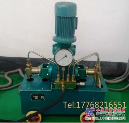 供应江苏普航4DSY立式电动泵 压力容器 试压泵 高压试压泵