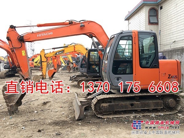 土方车日立zax70二手挖掘机出售价格及报价参数图片