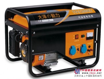大澤3kw開架式小型汽油發電機 to3200et