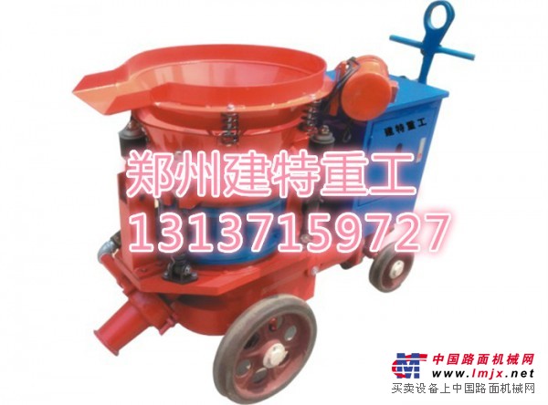 潮式喷浆机的工作原理