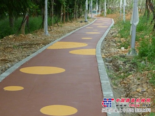 施工效果专业的美国sp彩色压花路面_四川美国sp彩色压花路面美国sp彩色沥青路面美国sp彩色路面