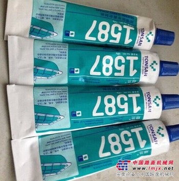秦皇岛可赛新1587胶水【蓝色平面密封胶】秦皇岛天山公司