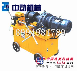 DBG-50型钢筋剥肋滚轧直螺纹机床（黄色机）