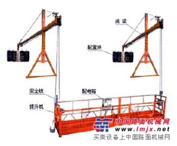 重庆高空吊篮出租销售，高空吊篮出租哪家好，强烈推荐重庆斌盛脚手架