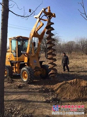 供應打坑機視頻 拖拉機改裝打坑機廠家 打眼機