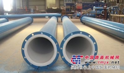 环氧树脂复合螺旋管【530*7两头带法兰内外防腐环氧树脂复合螺旋钢管】