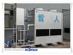 封閉式冷卻塔生產_使用安全的雙冷卻器電爐用閉式冷卻塔